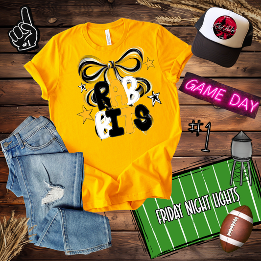 Rabbits Bold with Bow