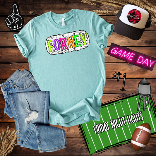 Forney Dots Design-Neon