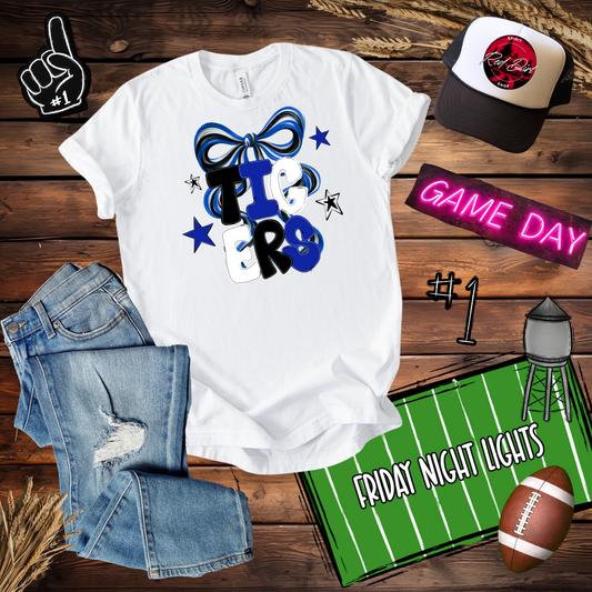 Tigers Bold with Bow