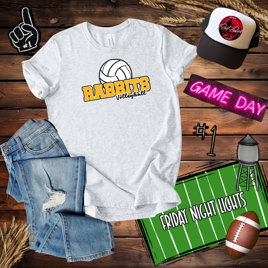 Rabbits Volleyball Varsity Design