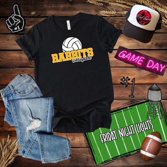 Rabbits Volleyball Varsity Design