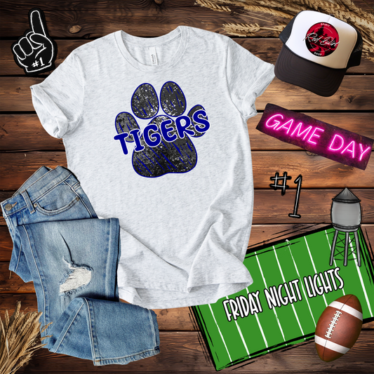 Tiger Paw-Black Blue