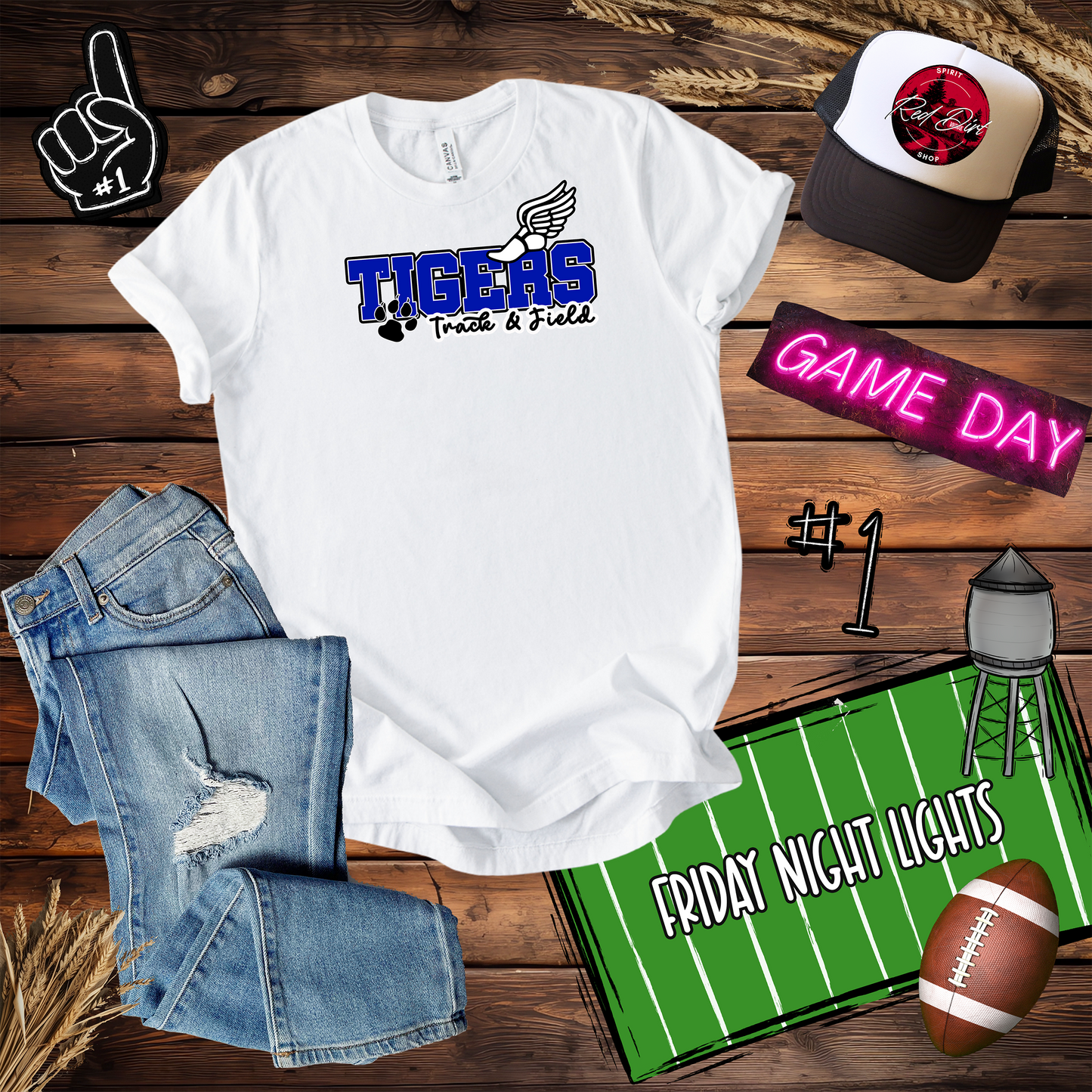 Tigers Track Varsity Design