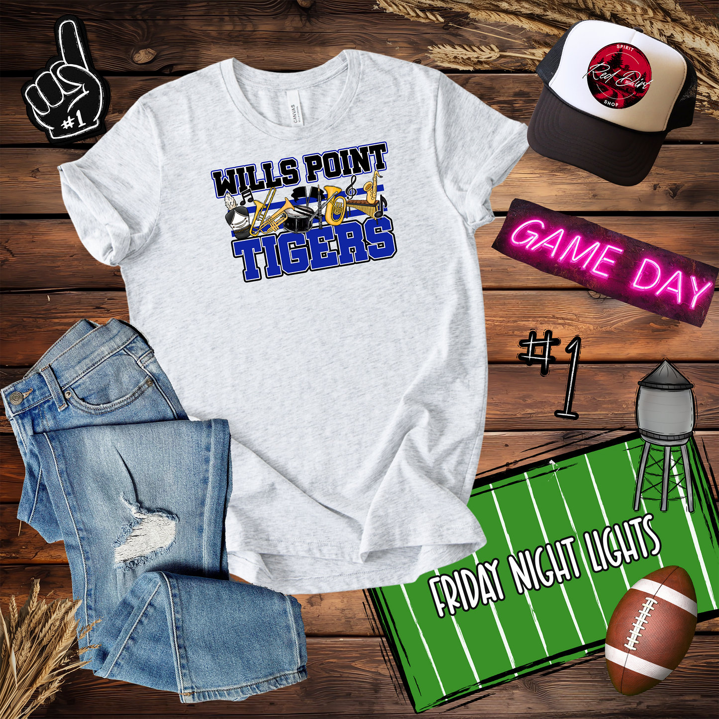 Wills Point Tiger Band Design