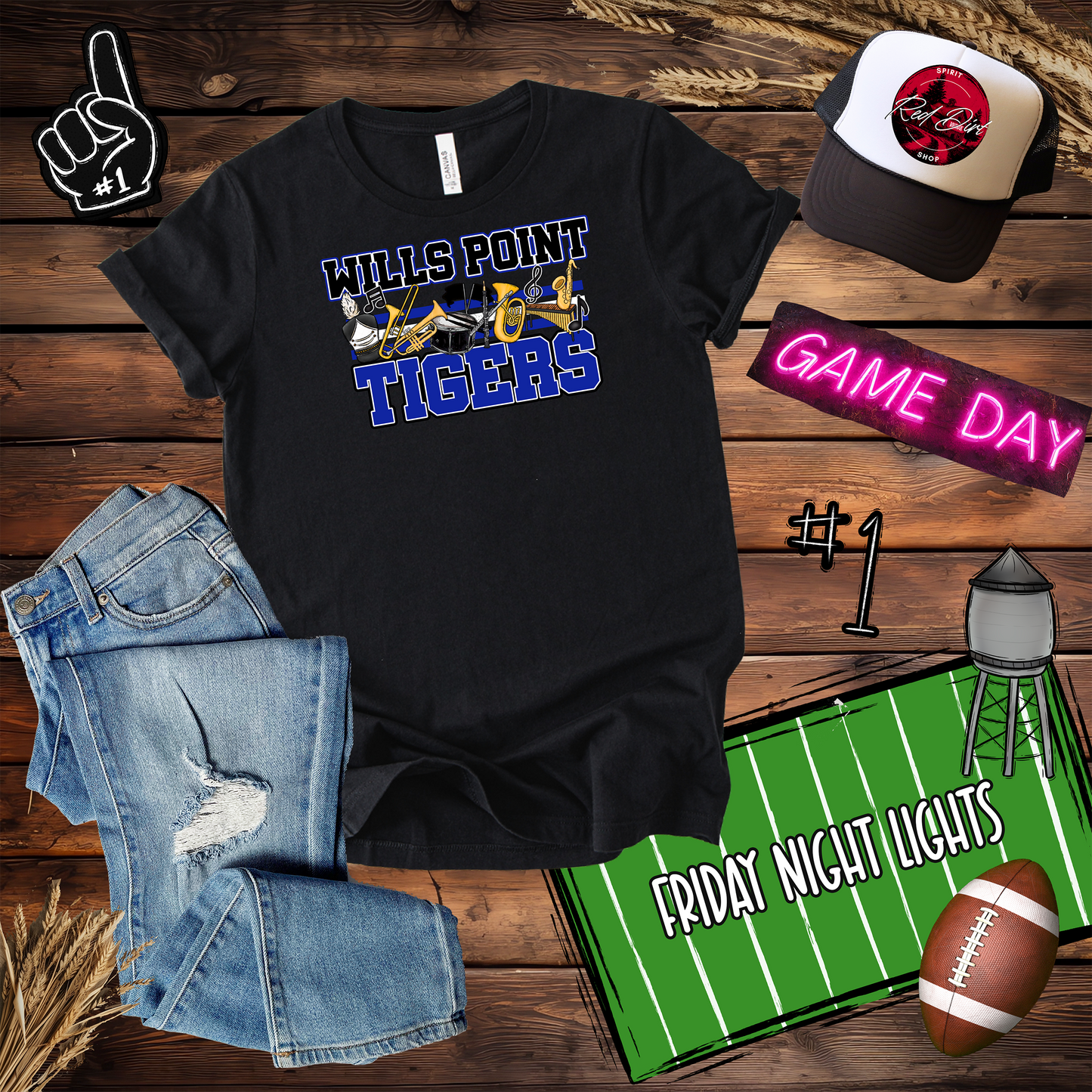 Wills Point Tiger Band Design