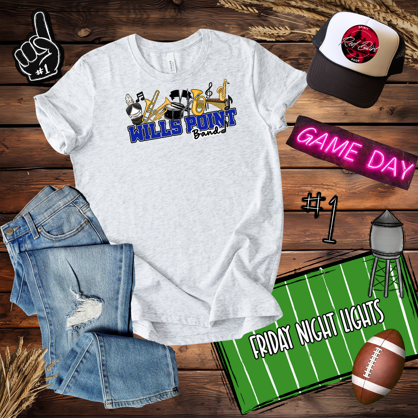 Wills Point Tiger Band Varsity Design