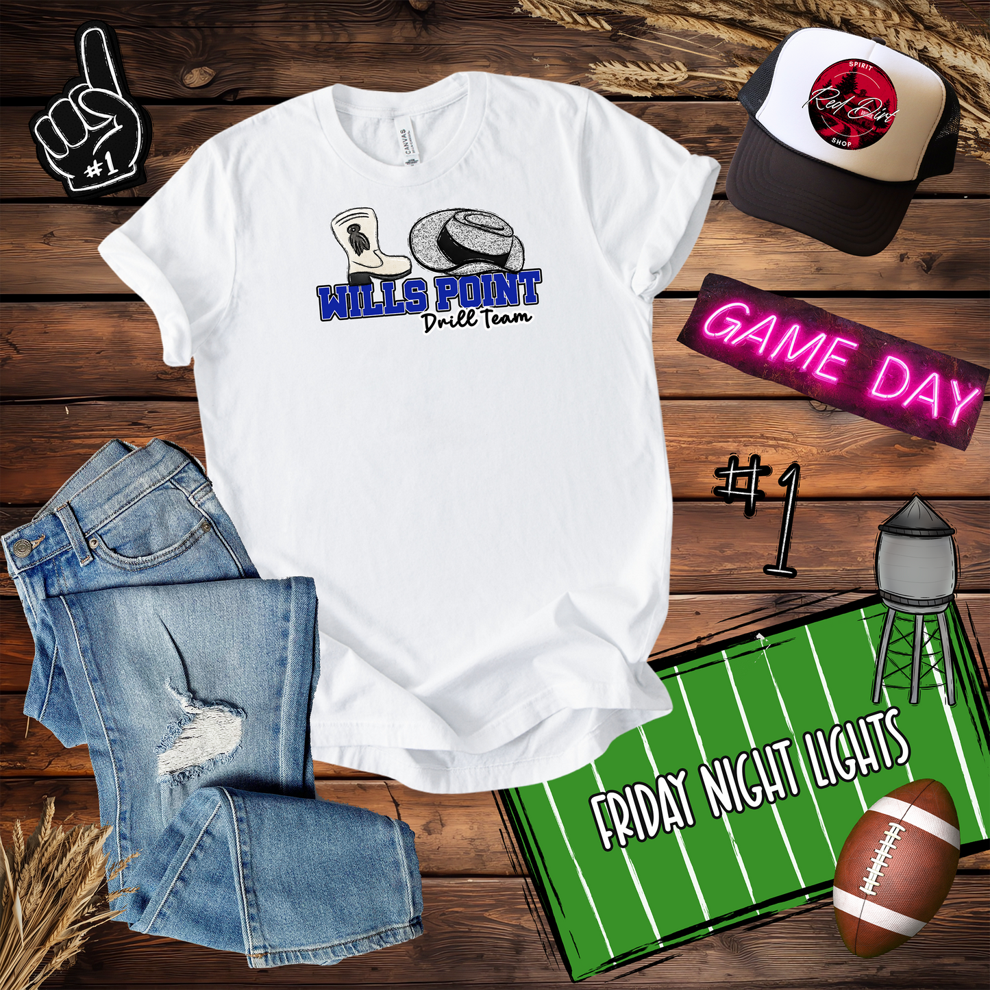 Wills Point Drill Team Varsity Design