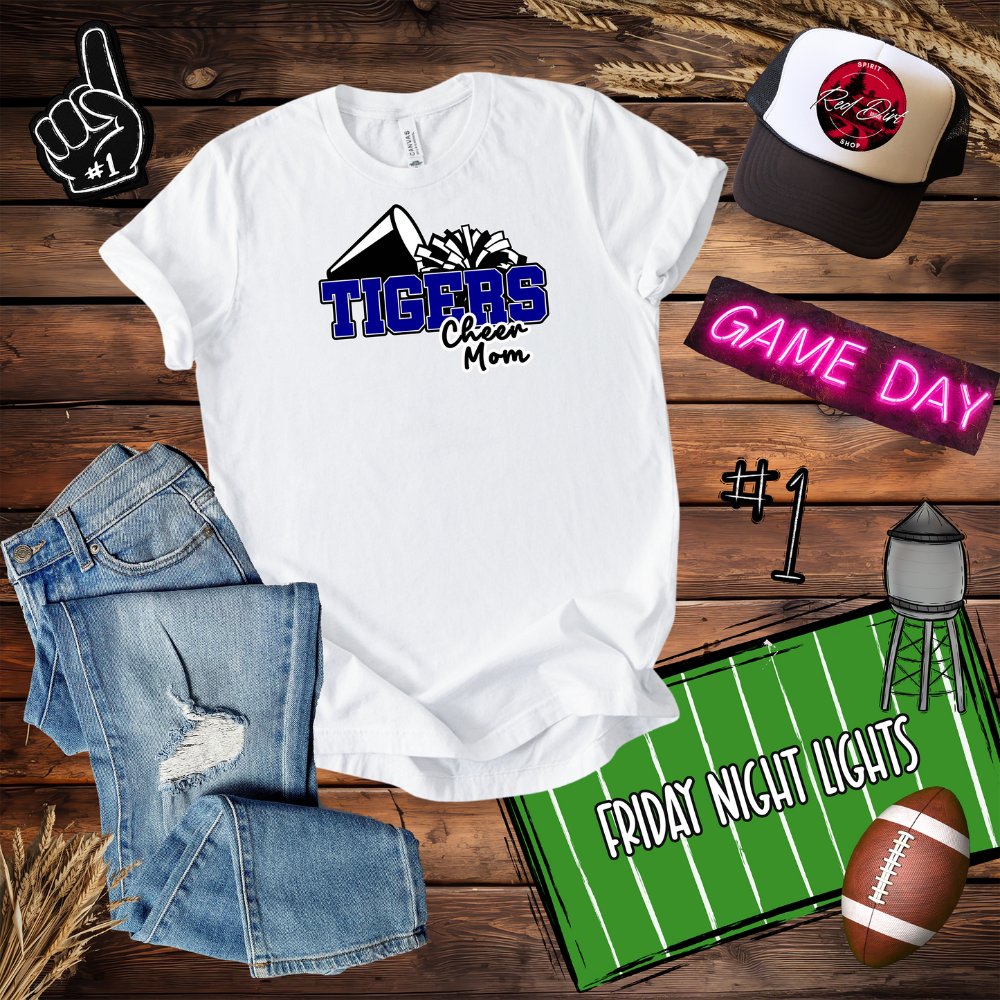 Tigers Cheer Mom Varsity Design