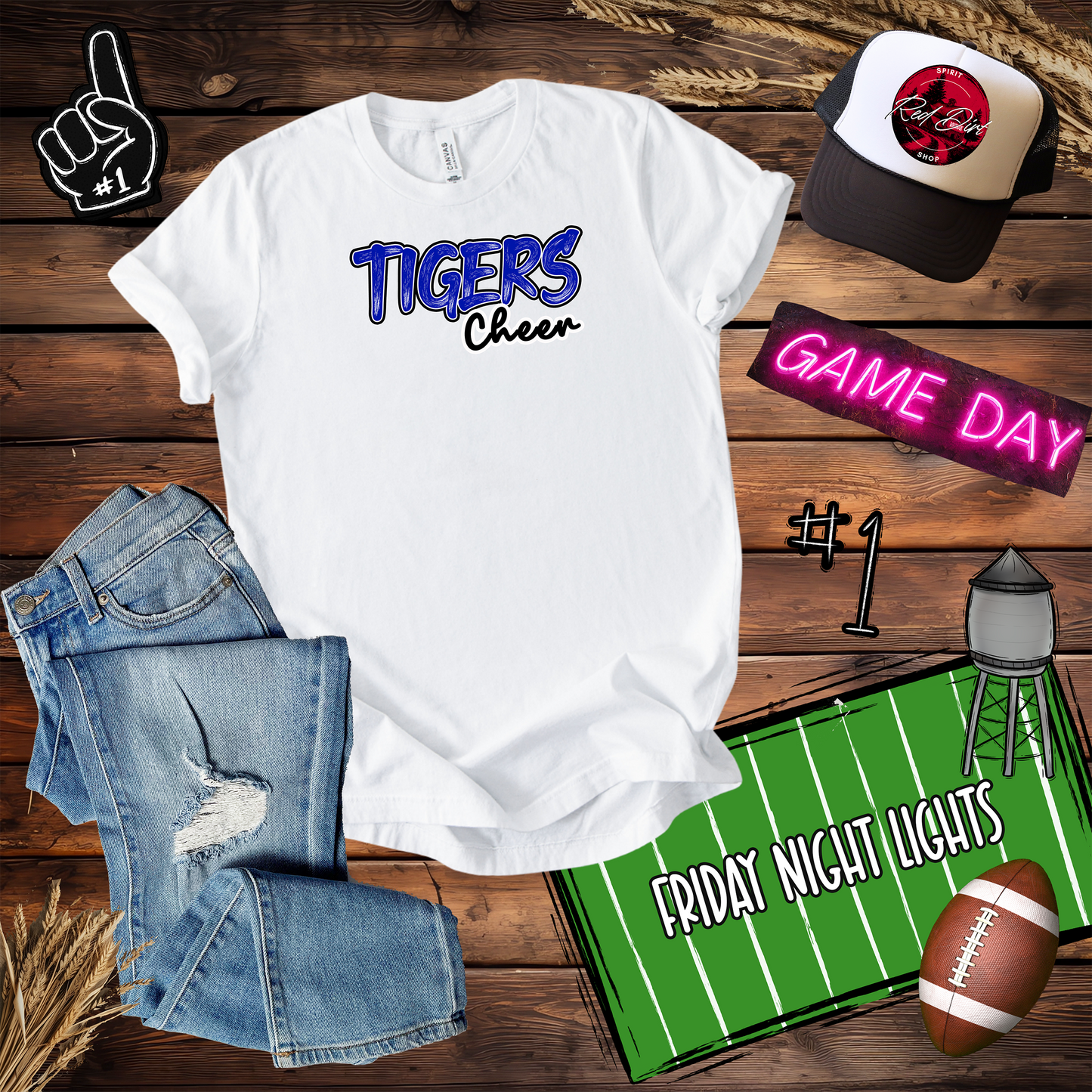 Tigers Cheer Scratchy