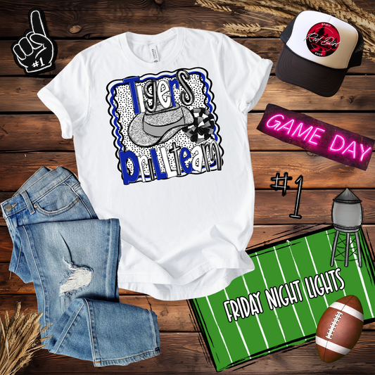 Tigers Drill Team Dots Design