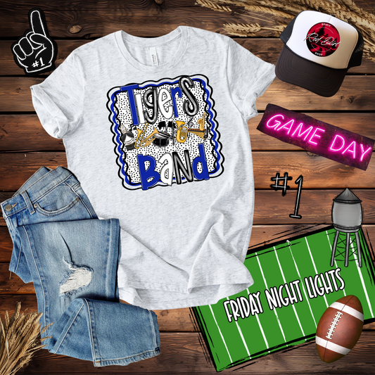 Tigers Band Dots Design