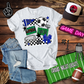 Tigers Soccer Checkers Spirit Design