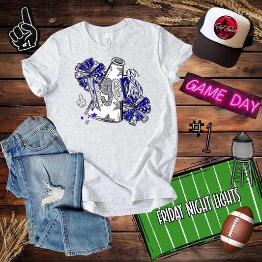 Tigers Cheer Megaphone Design