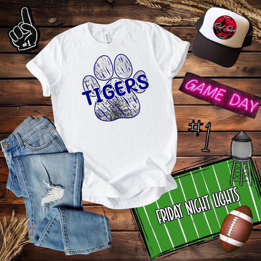 Tiger Paw-Silver Blue