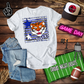 Tigers Mascot Spirit Design Blue