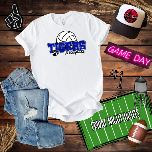 Tigers Volleyball Varsity Design