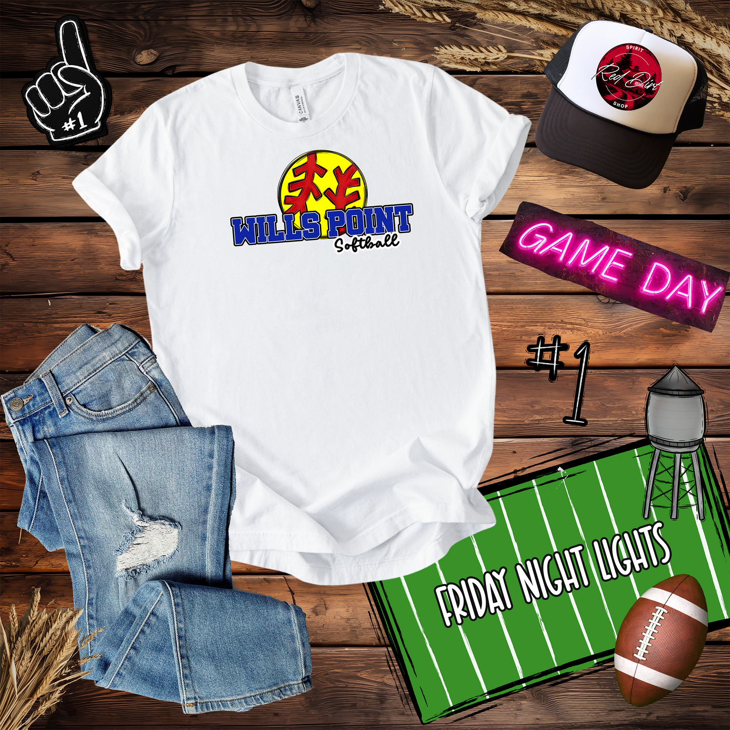 Wills Point Softball Varsity Design