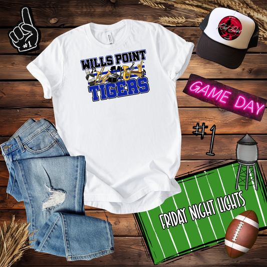 Wills Point Tiger Band Design