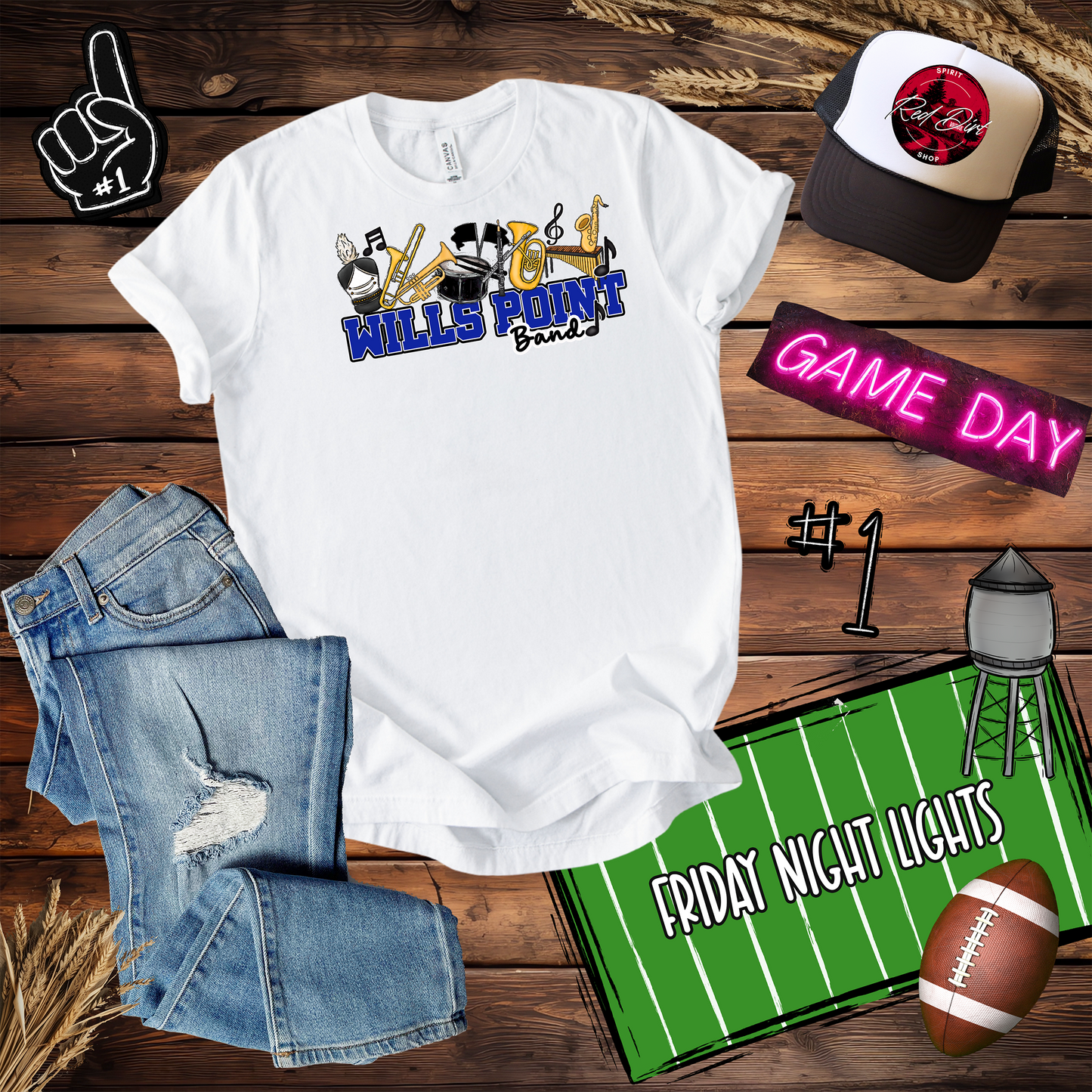 Wills Point Tiger Band Varsity Design