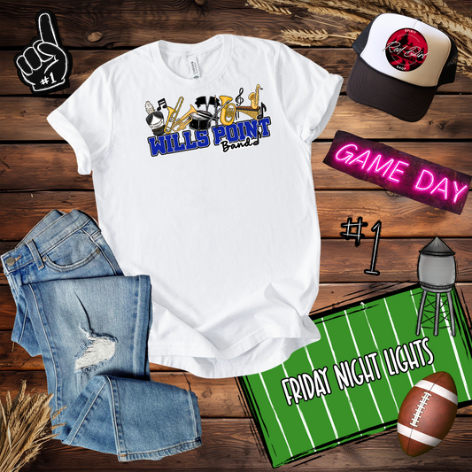 Wills Point Tiger Band Varsity Design