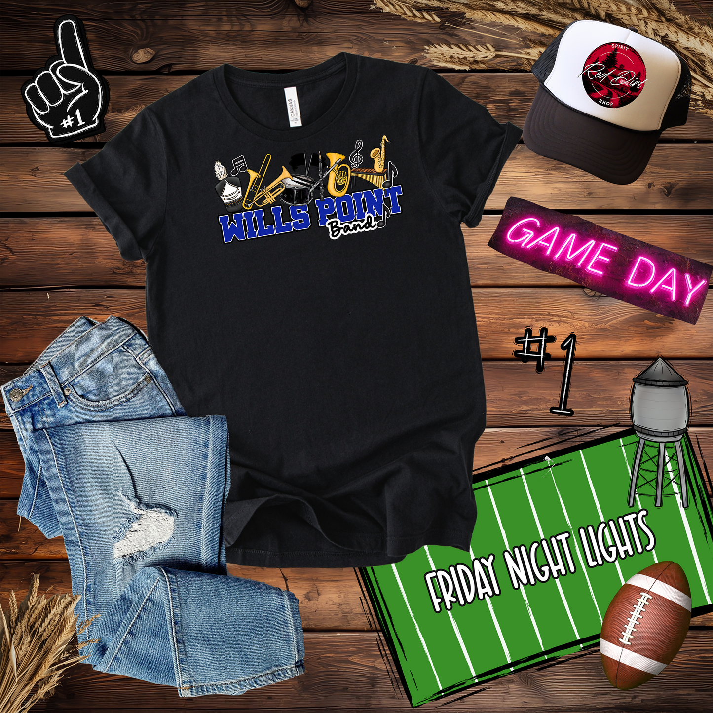 Wills Point Tiger Band Varsity Design