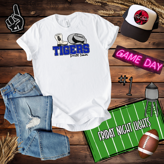 Tigers Drill Team Varsity Design