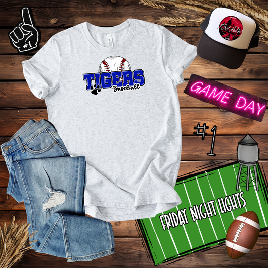 Tigers Baseball Varsity Design